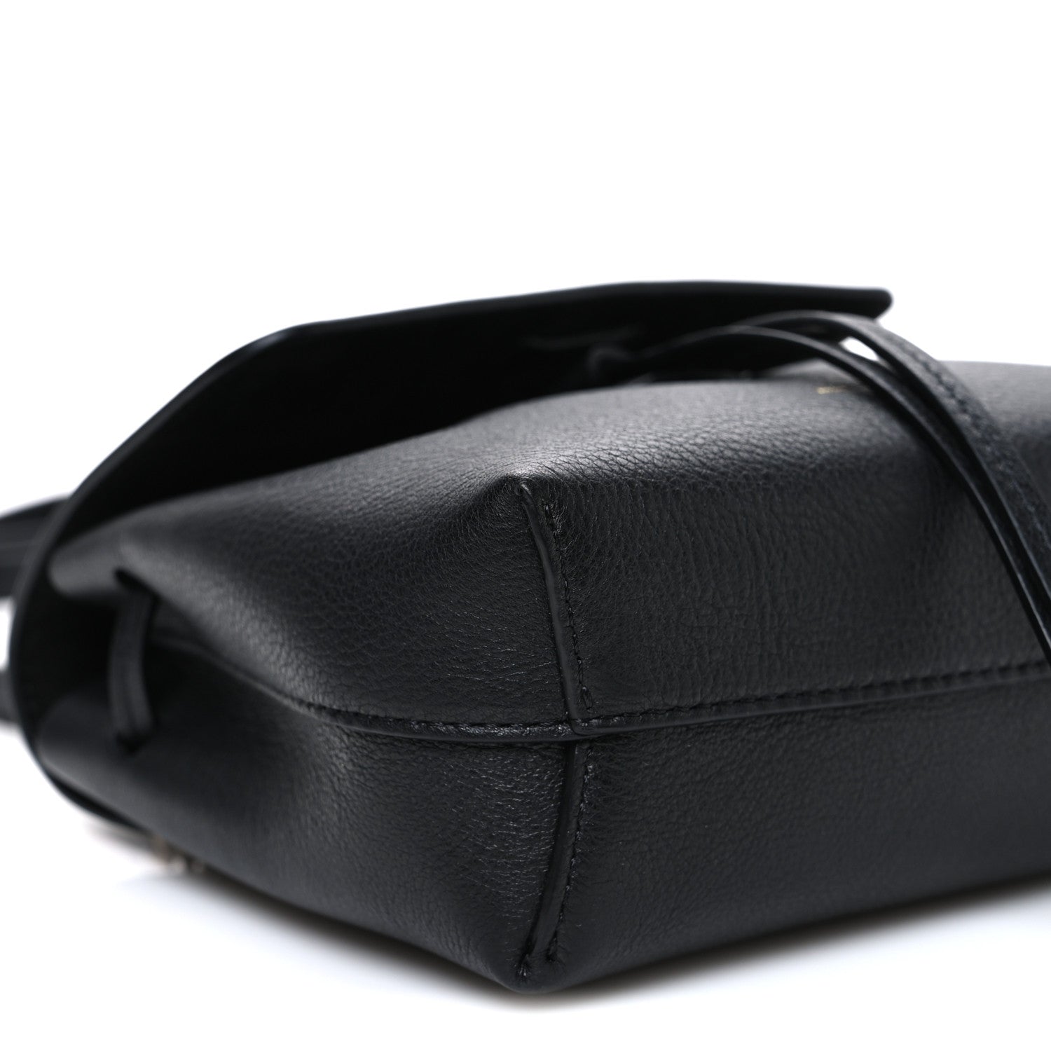 Mansur Gavriel Calfskin Mini Lady Bag Black Flamma 8 of 9