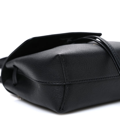 Mansur Gavriel Calfskin Mini Lady Bag Black Flamma 8 of 9