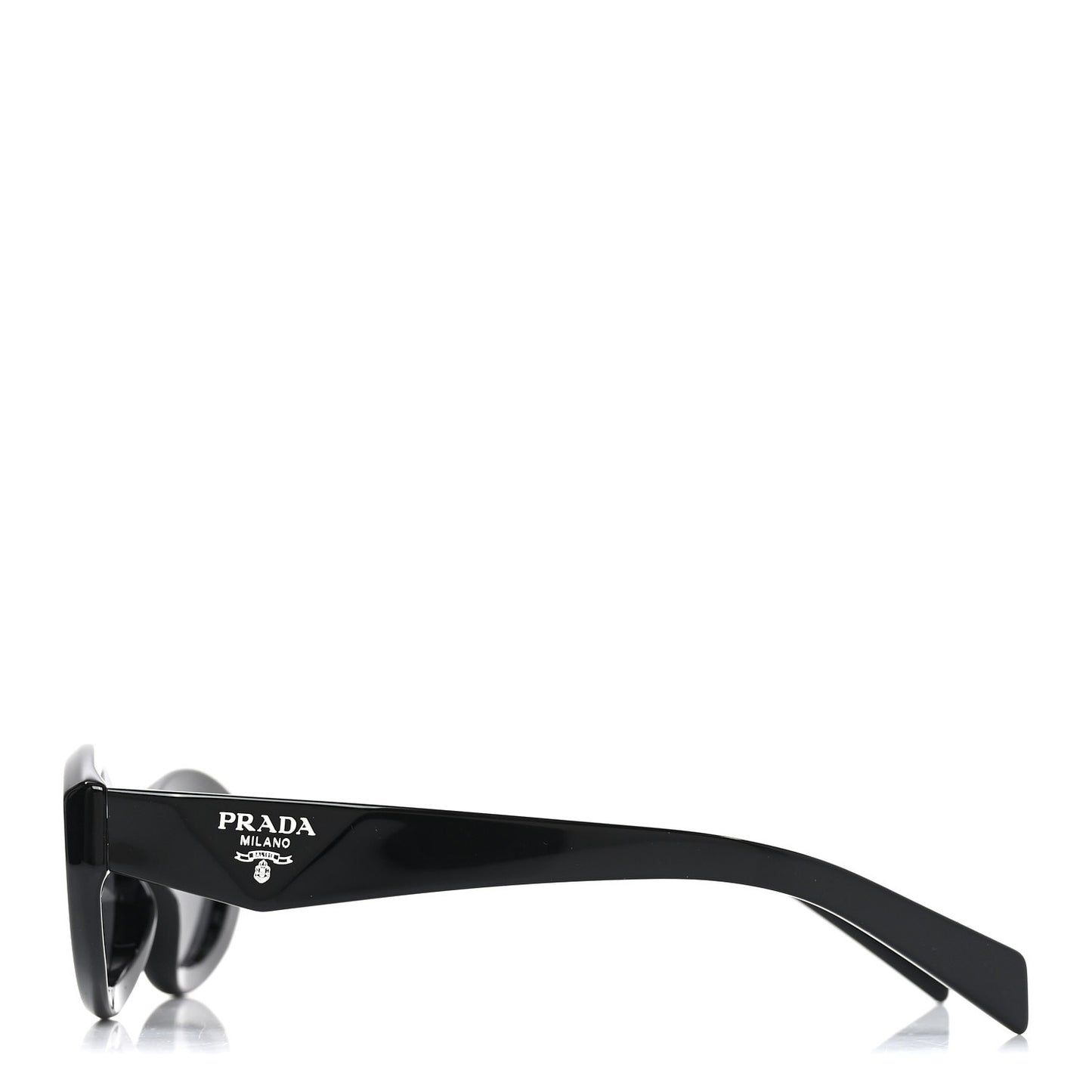 Acetate Oval Sunglasses SPR 26Z Black