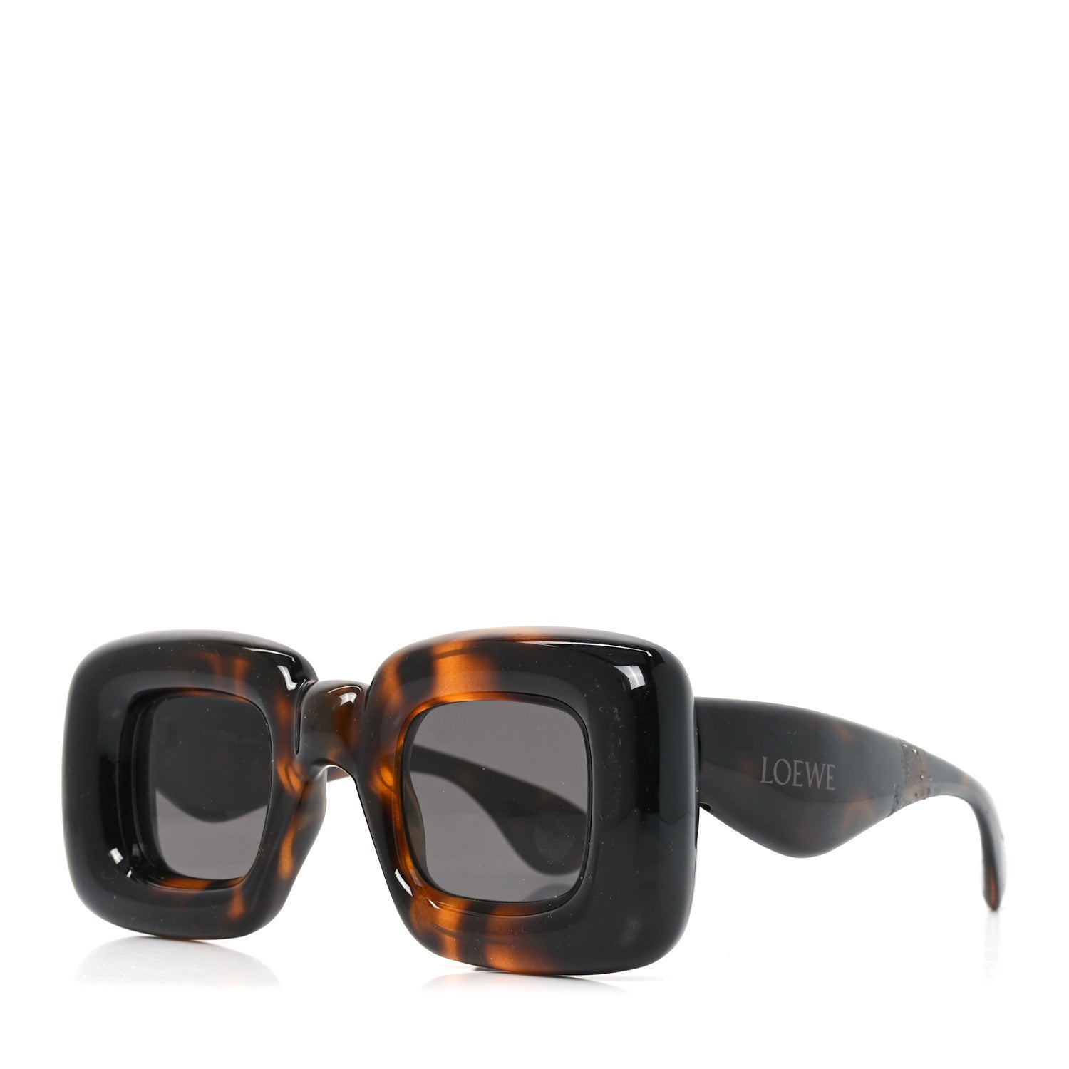 Loewe Acetate Inflated LW400981 Square Sunglasses Tortoise 1785675