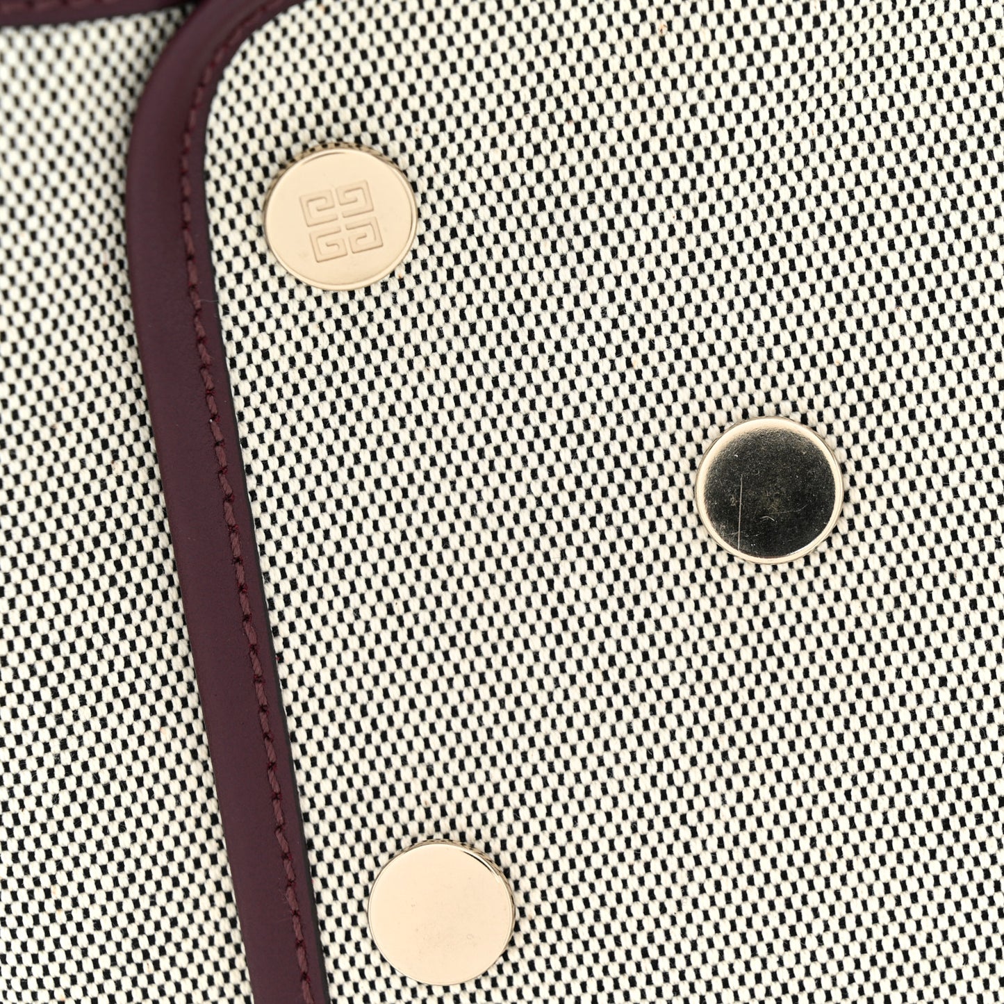 Canvas Medium Bond Shopper Tote Aubergine