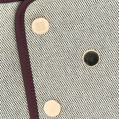 Givenchy Canvas Medium Bond Shopper Tote Aubergine 12 of 12