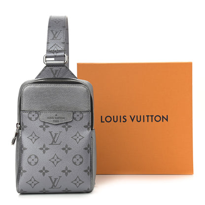 Louis Vuitton Taigarama Outdoor Slingbag Gunmetal Silver 10 of 10