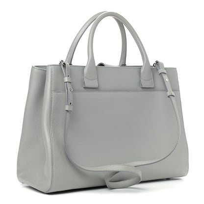Chanel Grained Calfskin Medium Neo Executive Shopper Tote Grey 2 of 8