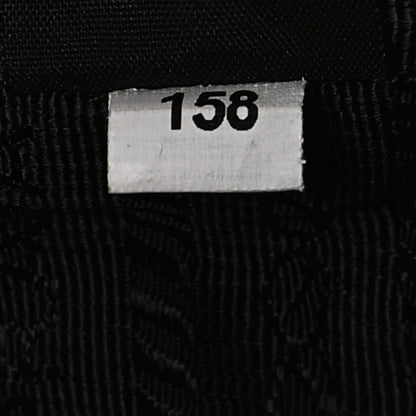 Prada Glace Calfskin Embossed Secchiello Bucket Bag Black 8 of 14