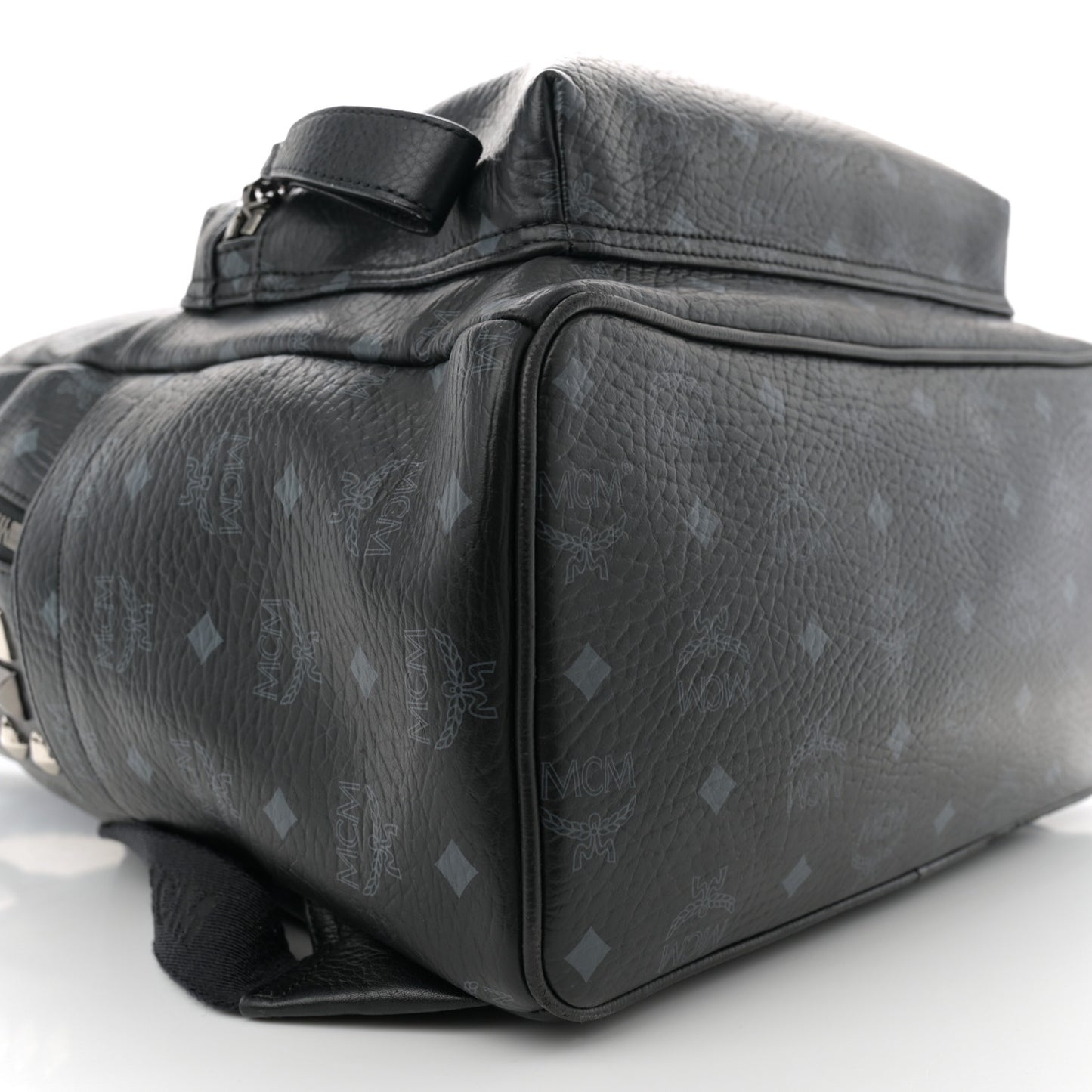 Visetos Studded Medium Backpack Black