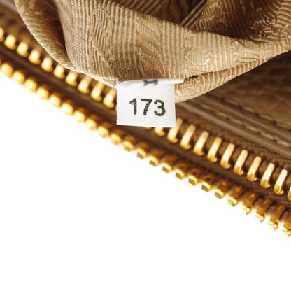 Prada Vitello Daino Large Double Zip Tote Sabbia 8 of 9