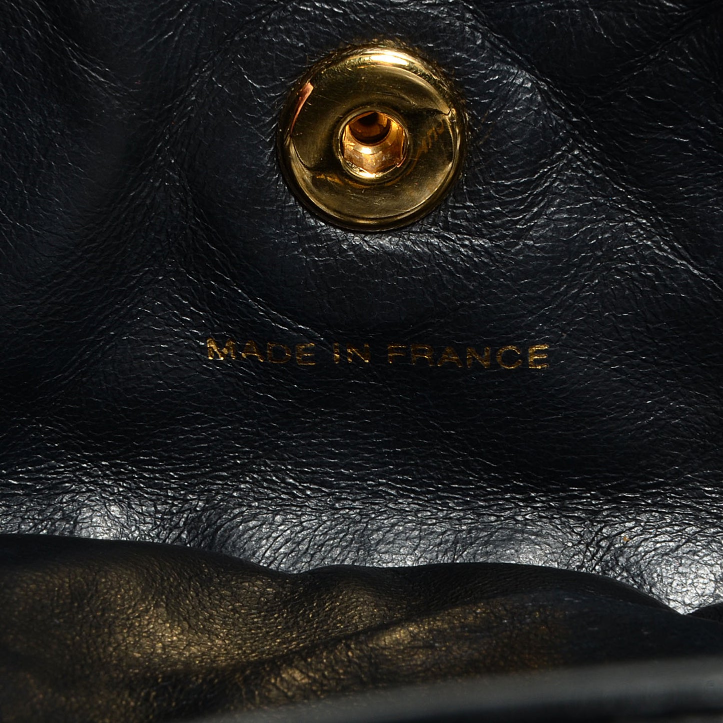 Lambskin Quilted Backpack Black