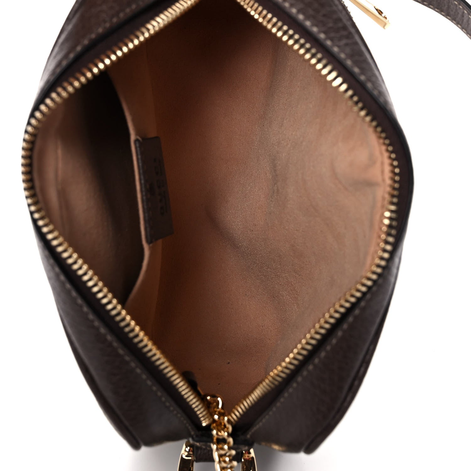 Gucci GG Supreme Monogram Web Mini Ophidia Shoulder Bag Brown 5 of 11