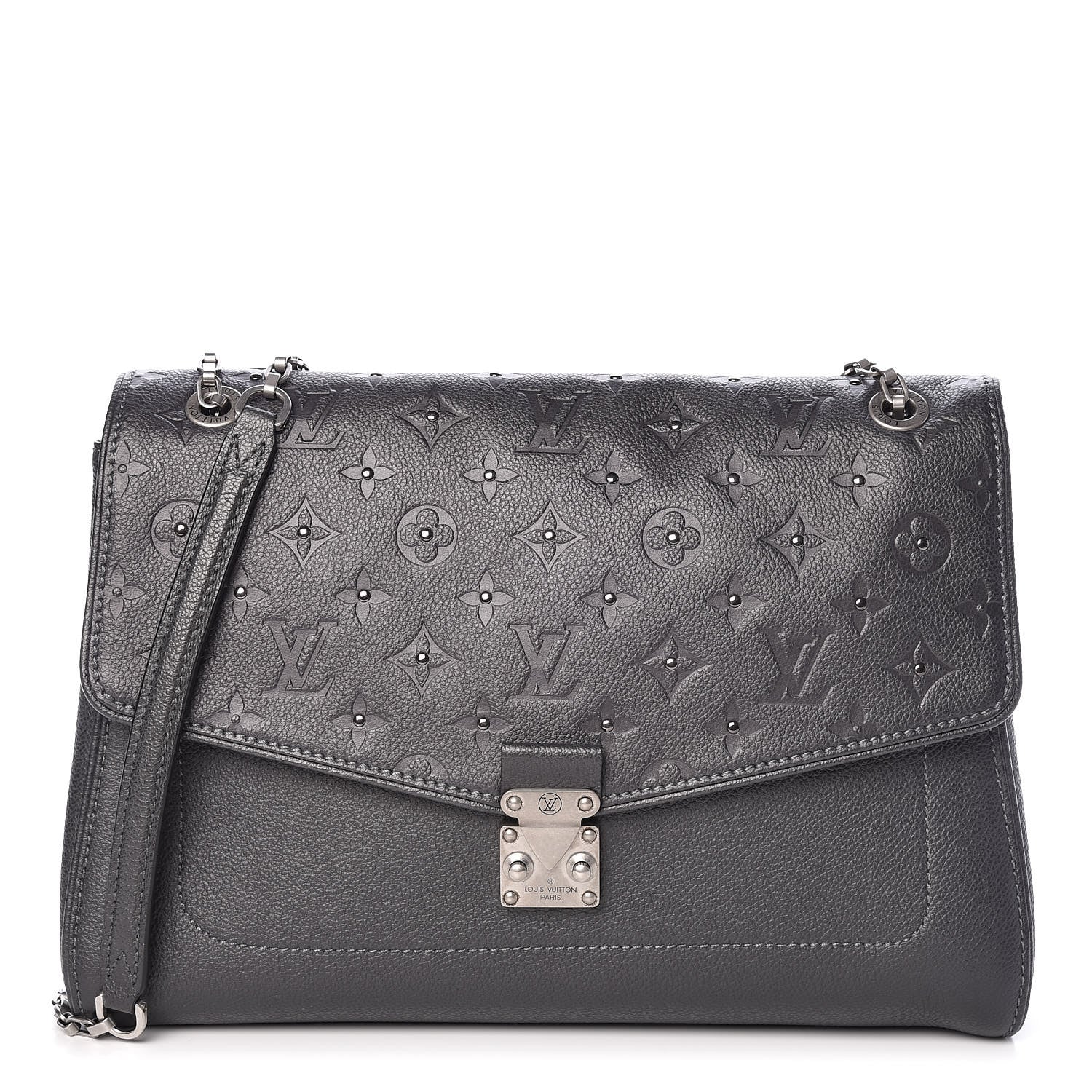 Louis Vuitton Empreinte Studded Saint Germain MM Platine 1 of 9