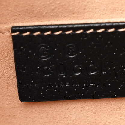 Gucci Calfskin Web Mini Ophidia Shoulder Bag Black 6 of 10