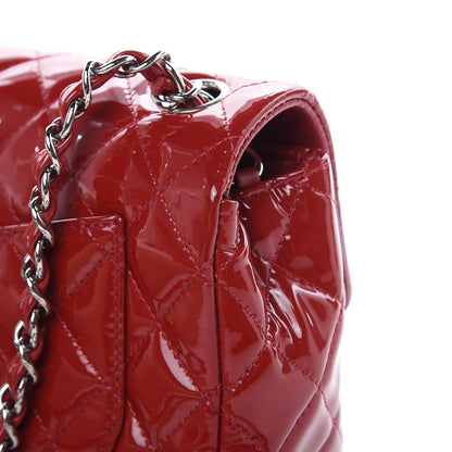 Chanel Patent Calfskin Quilted Mini Rectangular Flap Red 11 of 15