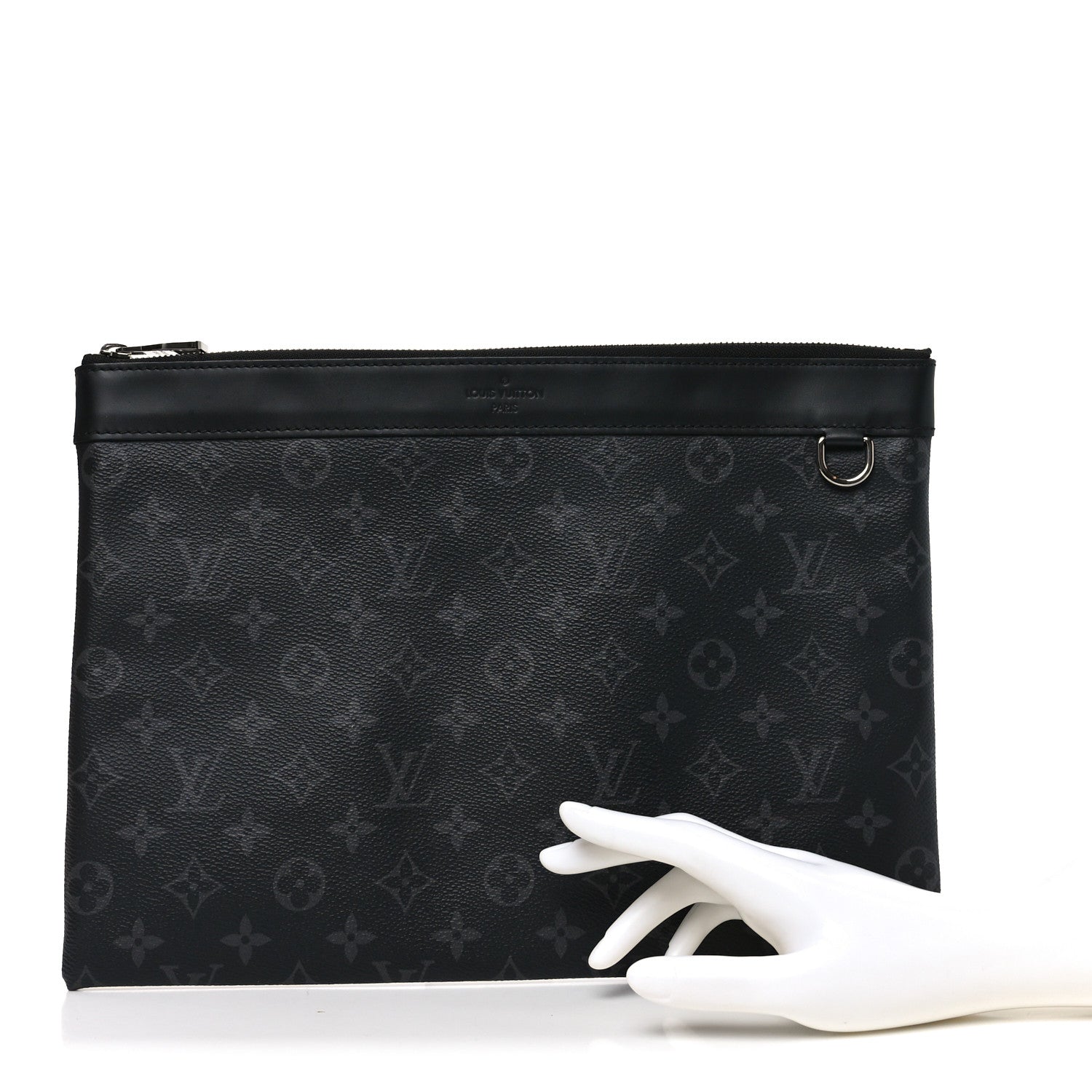Louis Vuitton Monogram Eclipse Discovery Pochette GM 2 of 6