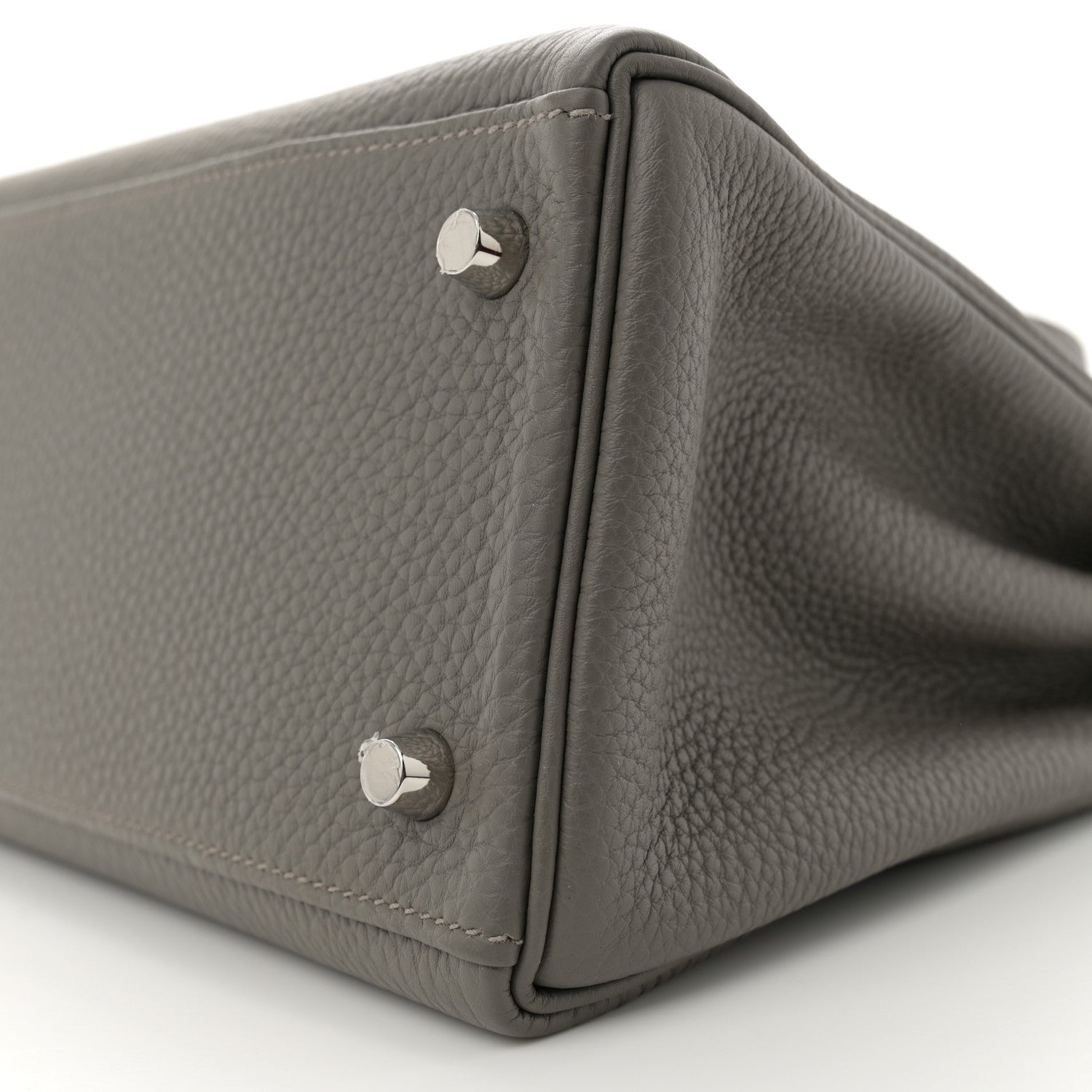 Hermes Togo Kelly Retourne 28 Gris Meyer 10 of 11