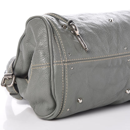 Chloe Calfskin Medium Paddington Satchel Gris Vert 8 of 14
