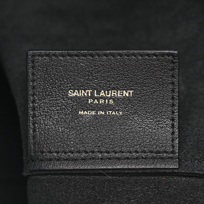 Saint Laurent Calfskin Large Shopping Tote Black 6 of 11