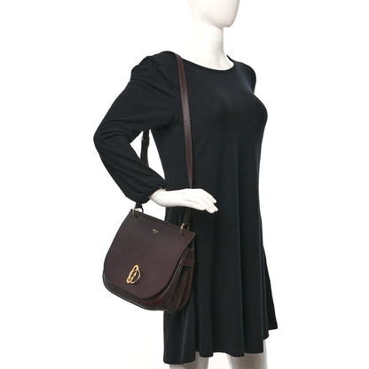 Mulberry Small Classic Grain Amberley Satchel Oxblood 2 of 9