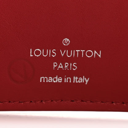 Louis Vuitton Calfskin New Wave Compact Wallet Rouge 6 of 10