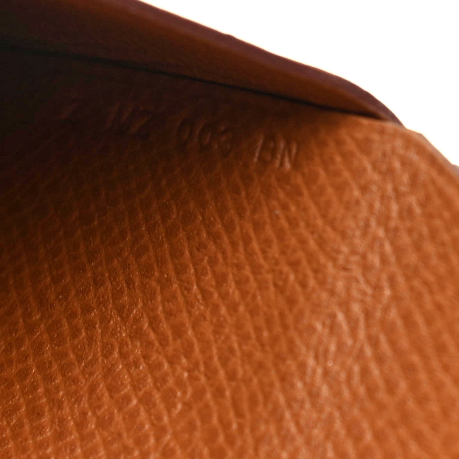 Hermes Epsom Calvi Duo Card Case Gold 7 of 8