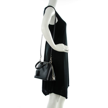 Louis Vuitton Epi Alma BB Black 2 of 8