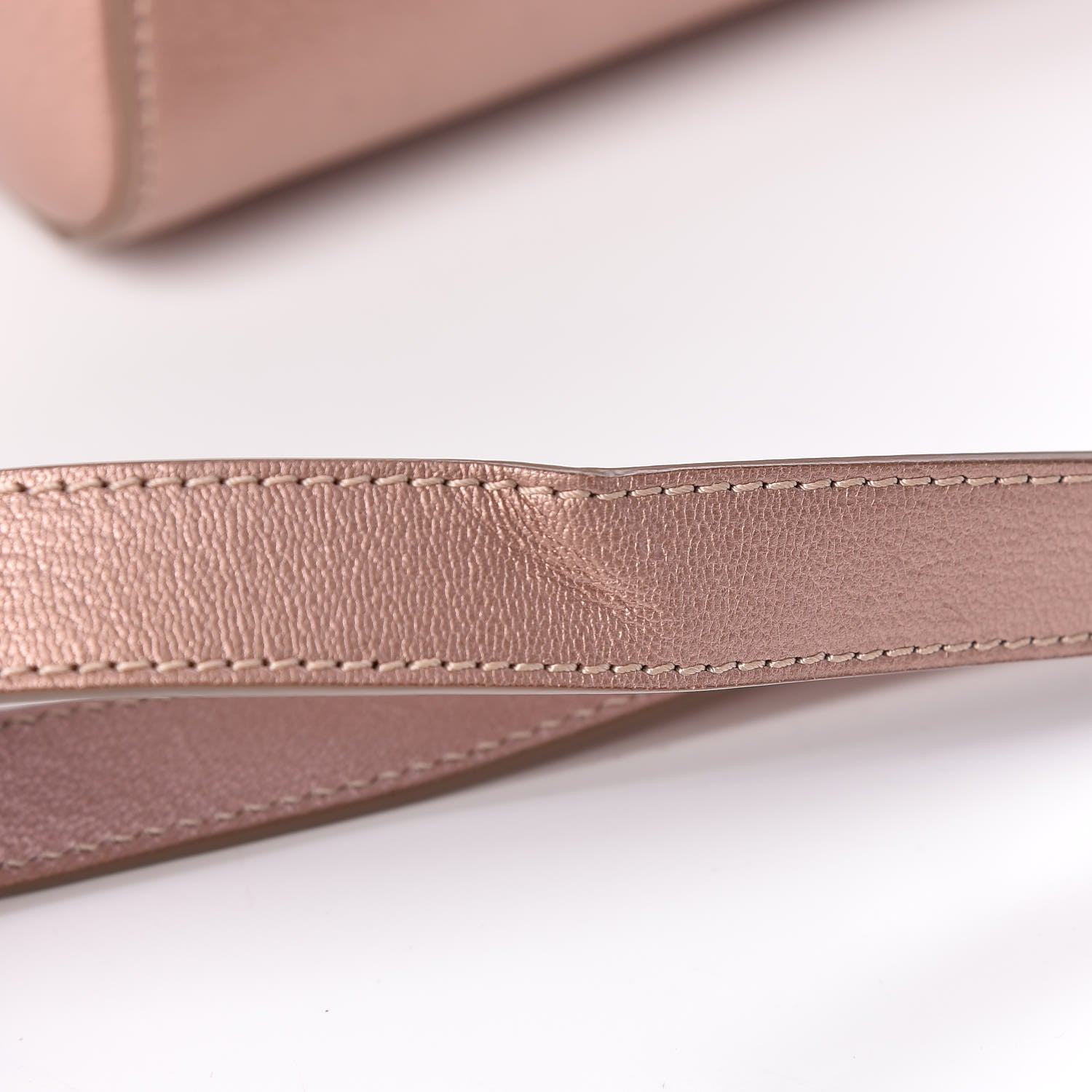 Givenchy Metallic Sugar Goatskin Mini Antigona Light Pink 8 of 14