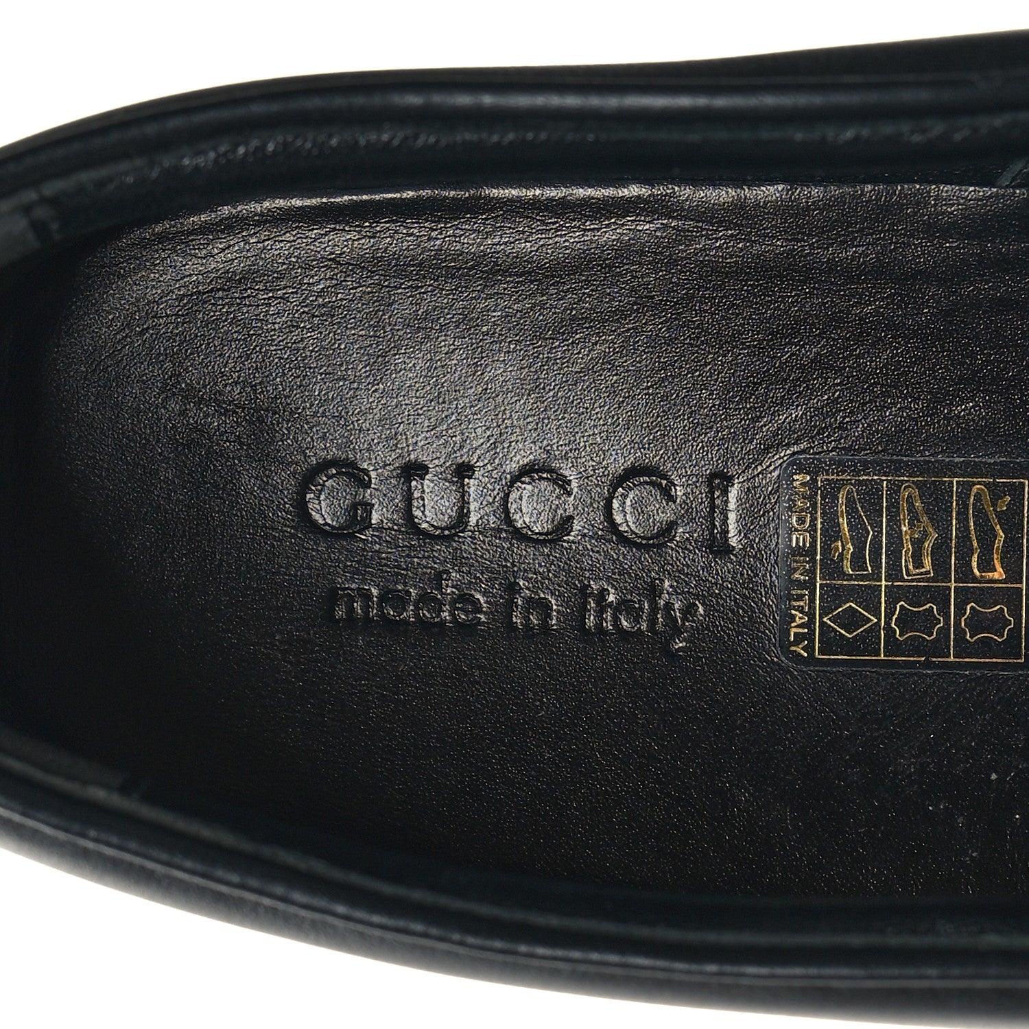 Gucci Calfskin Miro Soft Bee Star Embroidered Mens Dublin Slip On Sneakers 9 Black 7 of 9