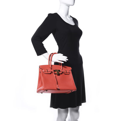 Hermes Epsom Birkin 30 Rose Jaipur 2 of 32