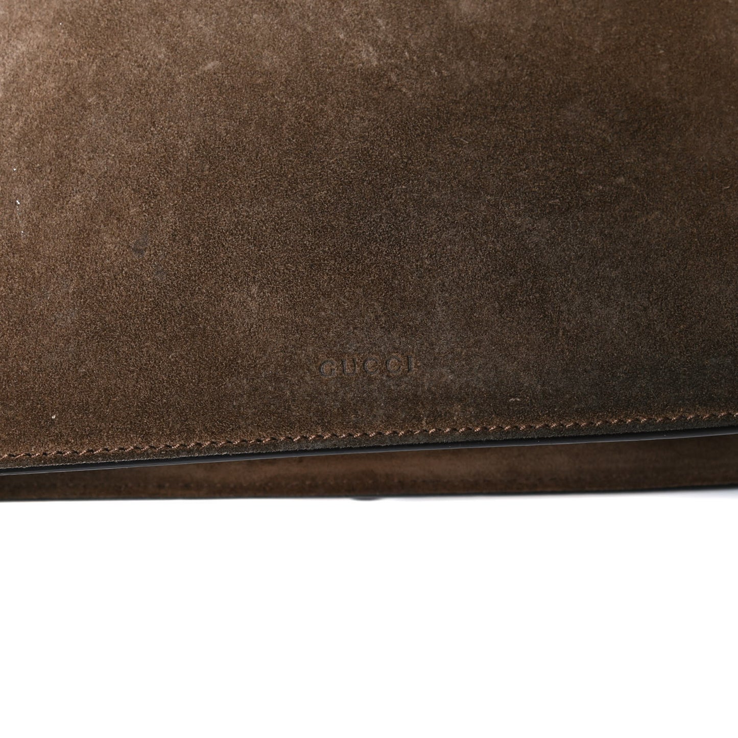 Suede Small Dionysus Shoulder Bag Taupe