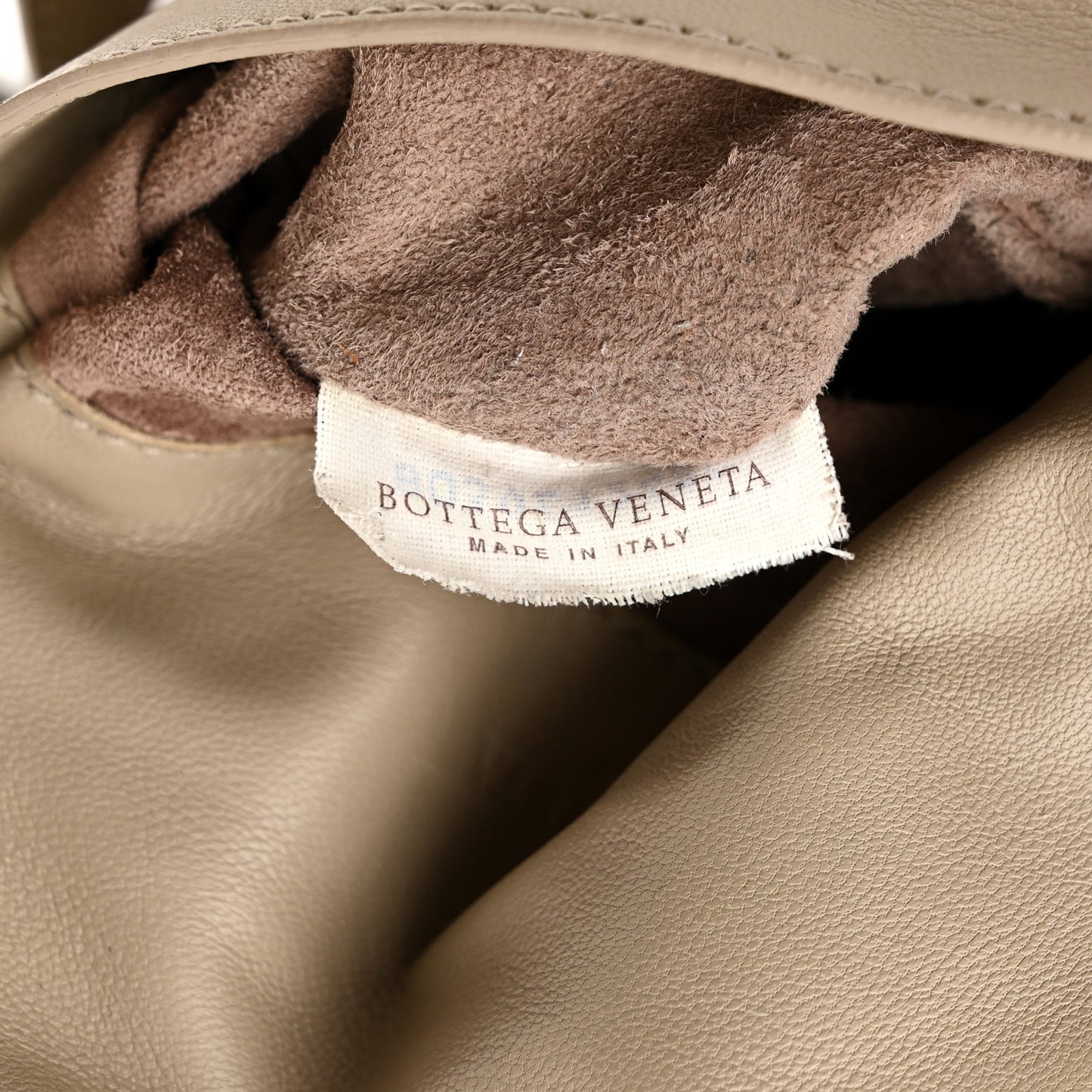 Nappa Intrecciato Mini Chain Messenger Fume