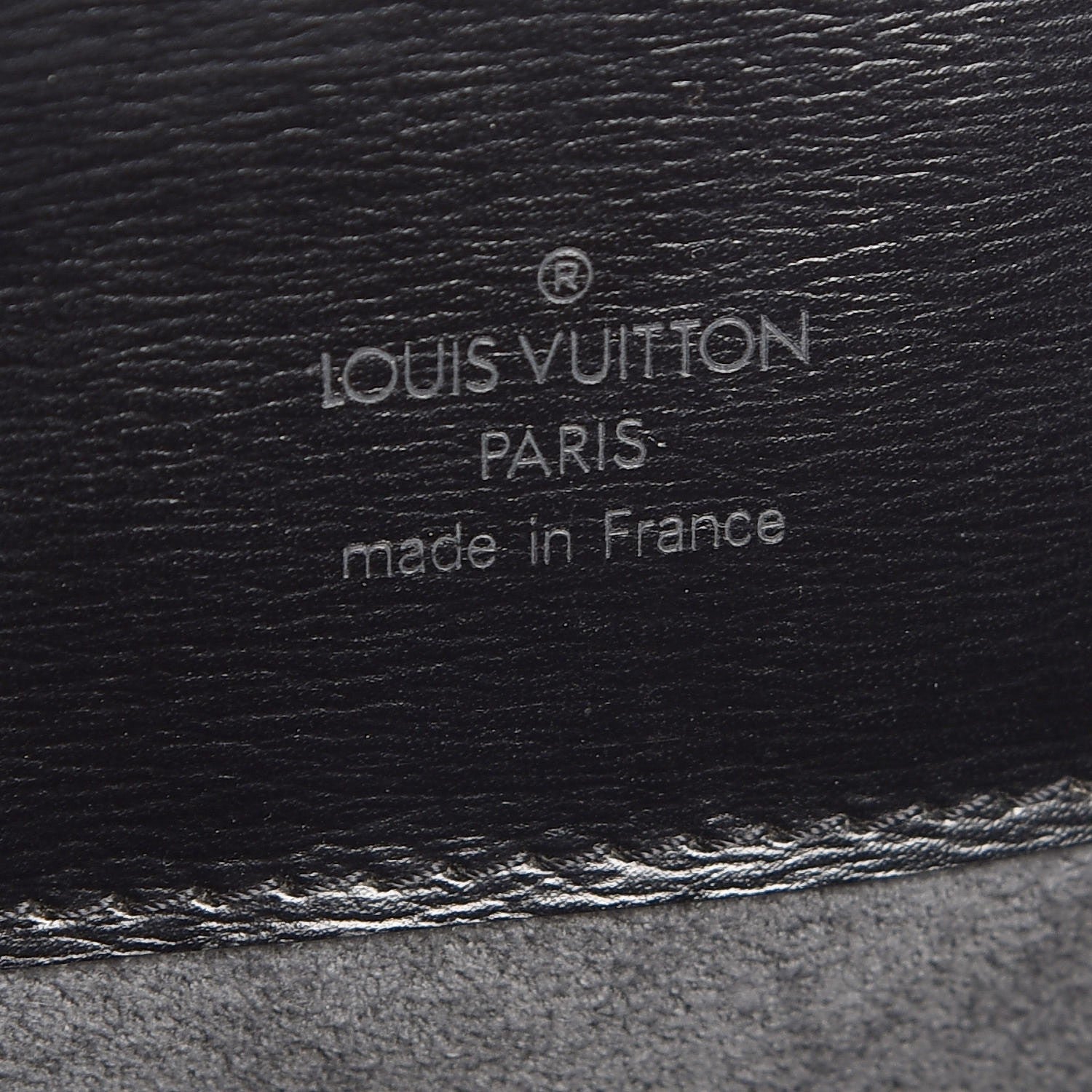 Louis Vuitton Epi Cluny Black 6 of 6