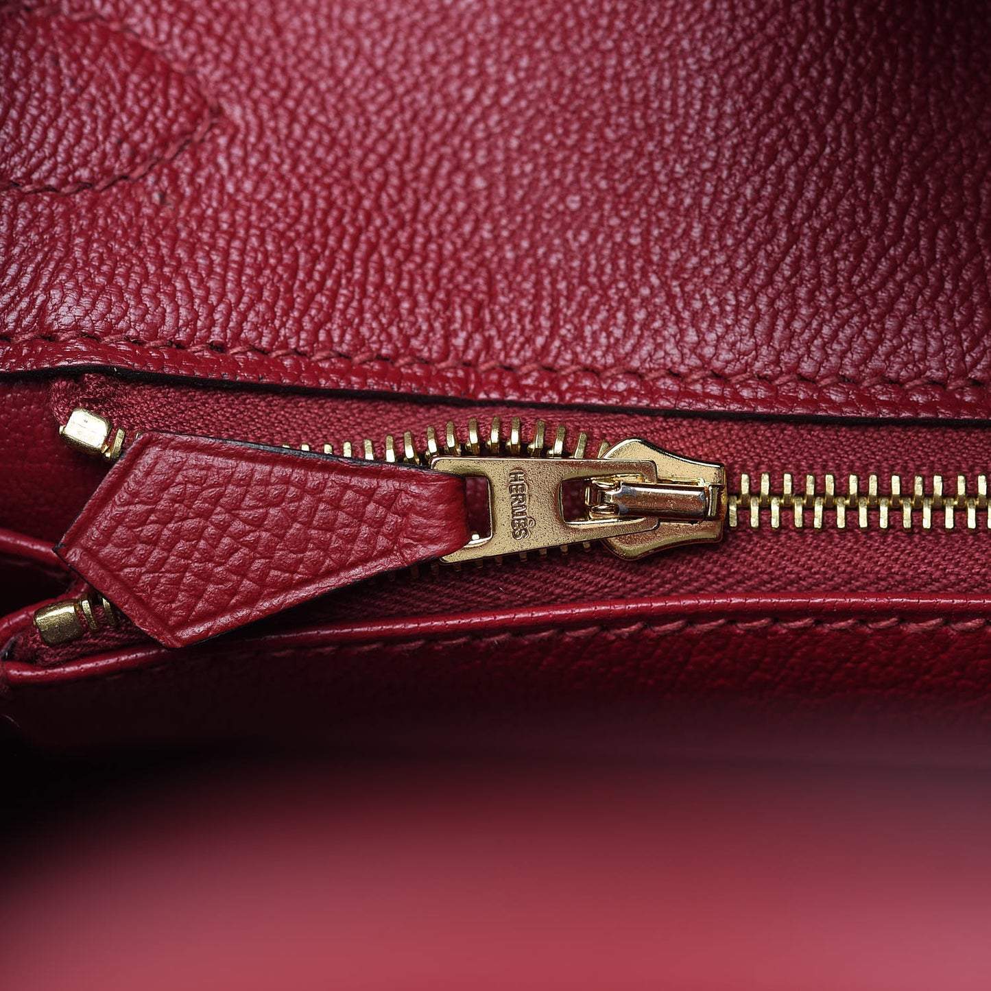 Epsom Birkin 30 Rouge Grenat