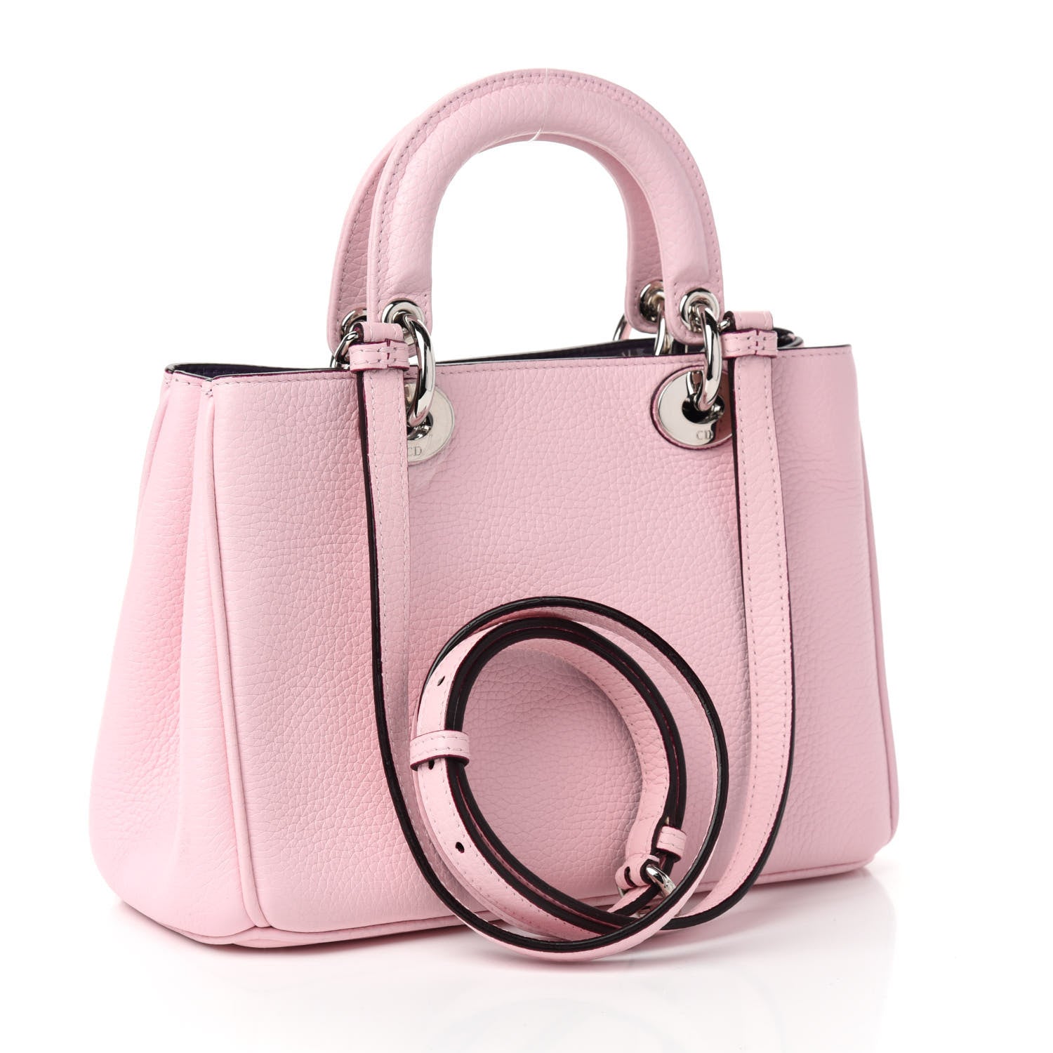 Christian Dior Bullcalf Small Diorissimo Pink Purple 3 of 11