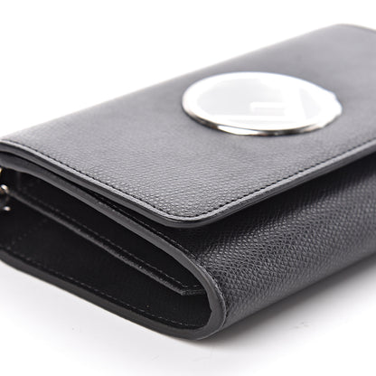 Fendi Vitello Cruise F is Fendi Wallet on Chain Black 9 of 10