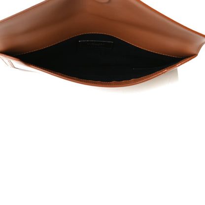 Saint Laurent Canvas Uptown Pouch Natural Beige Brick 4 of 10