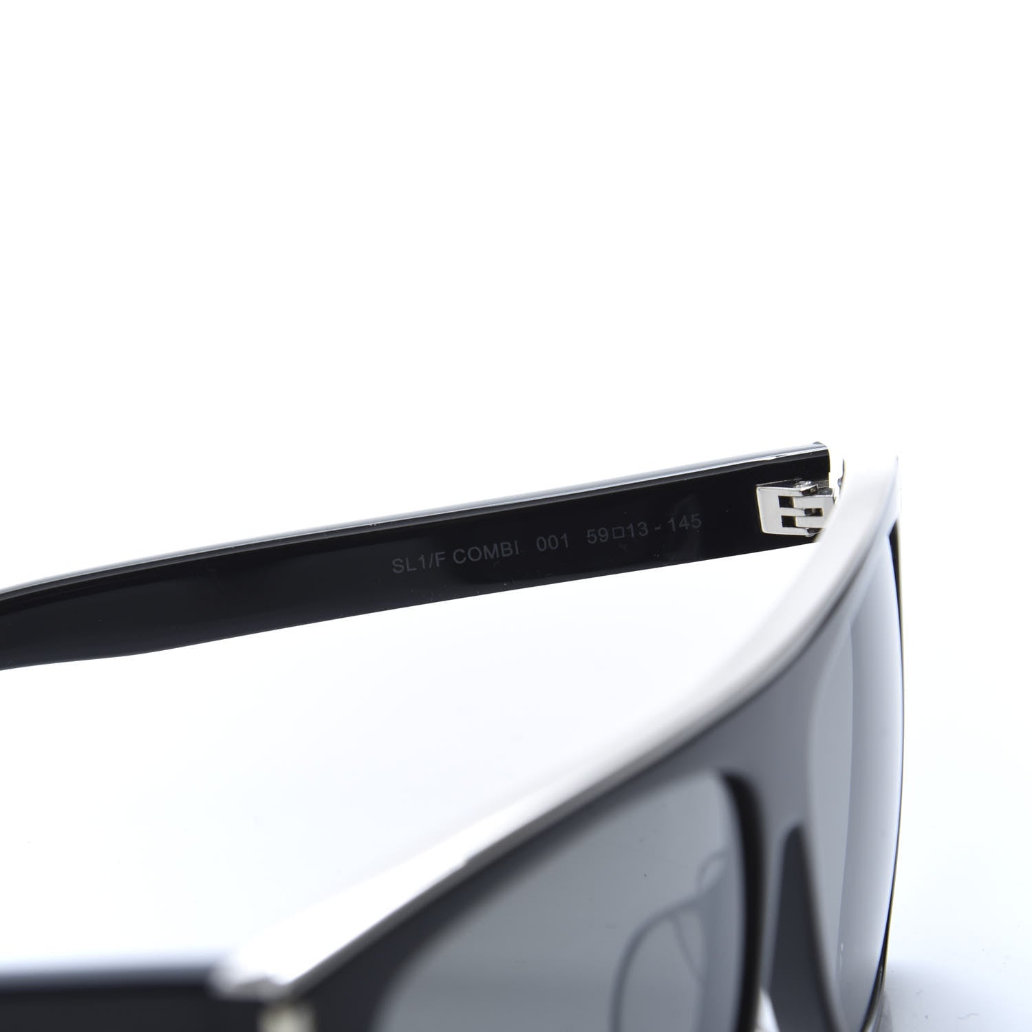 Saint Laurent Flat Top SL1 Sunglasses Black 8 of 9
