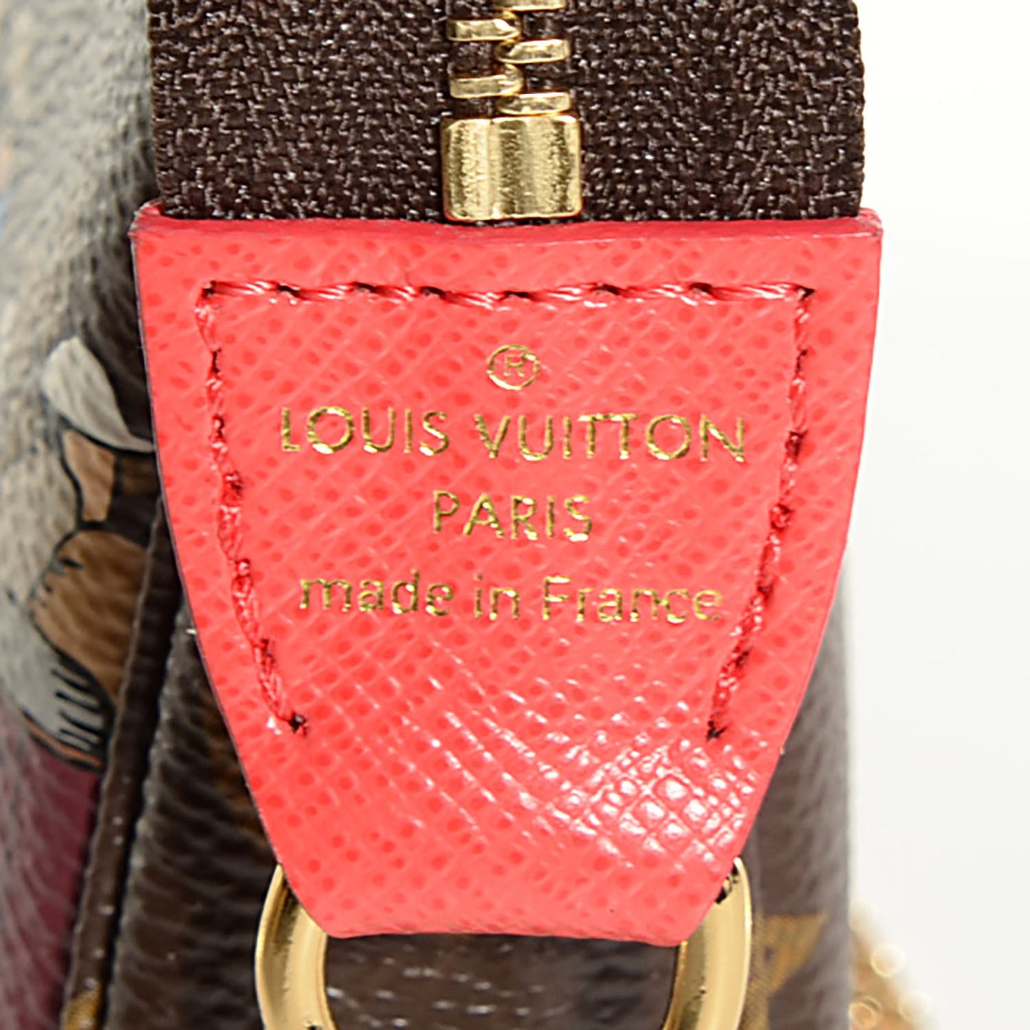 Monogram 2015 Christmas Animation Mini Pochette Accessories