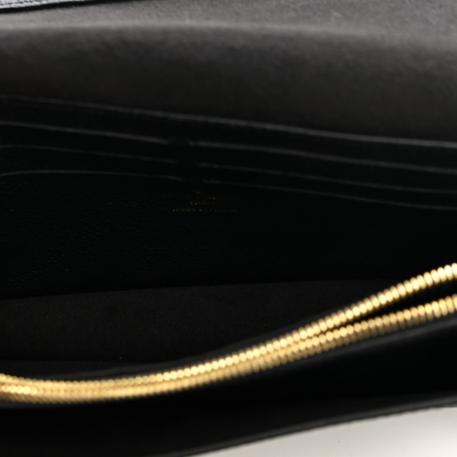 Louis Vuitton Empreinte Vavin Chain Wallet Black 5 of 9
