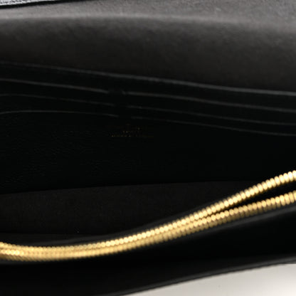 Louis Vuitton Empreinte Vavin Chain Wallet Black 5 of 9