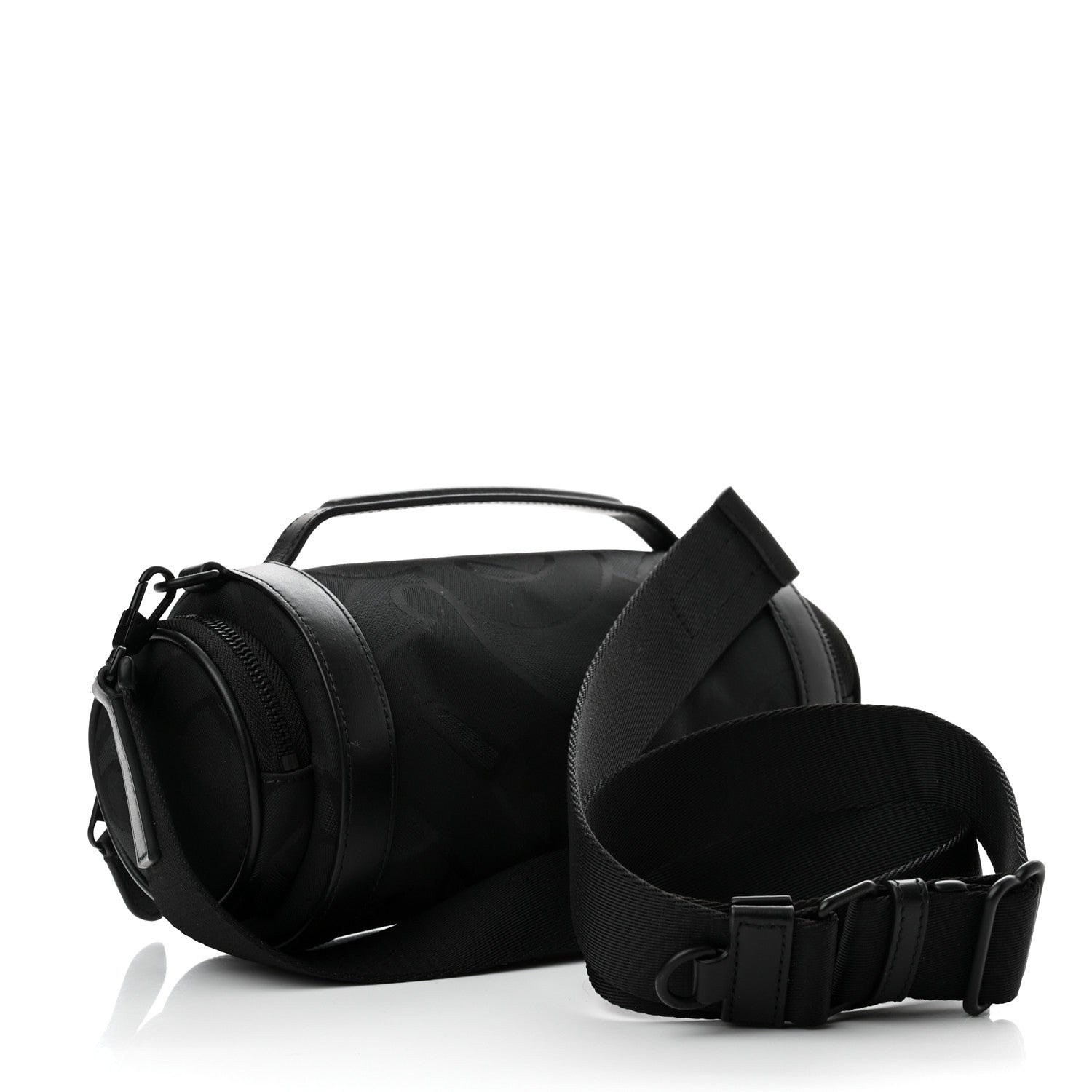 Burberry Jacquard Logo TB Sound Bag Black 3 of 10