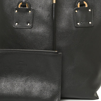 Chloe Smooth Calfskin Medium Vick Tote Black 9 of 17