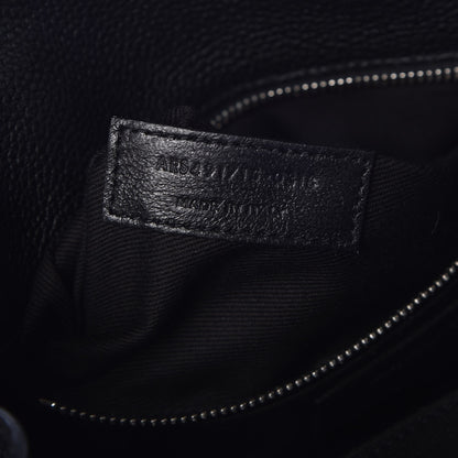 Saint Laurent Grained Calfskin Baby Supple Sac De Jour Black 7 of 8