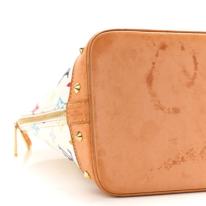 Louis Vuitton Monogram Multicolor Alma White 8 of 12