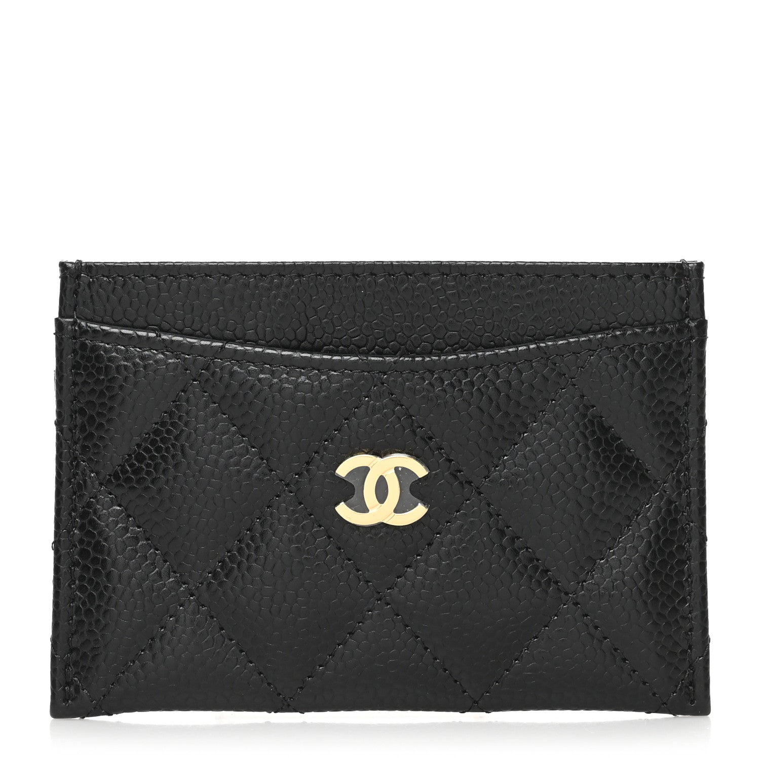 Chanel Caviar Quilted Card Holder Black 1 of 11