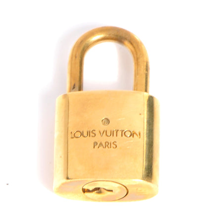 Louis Vuitton Brass Lock and Key Set #311 4 of 5