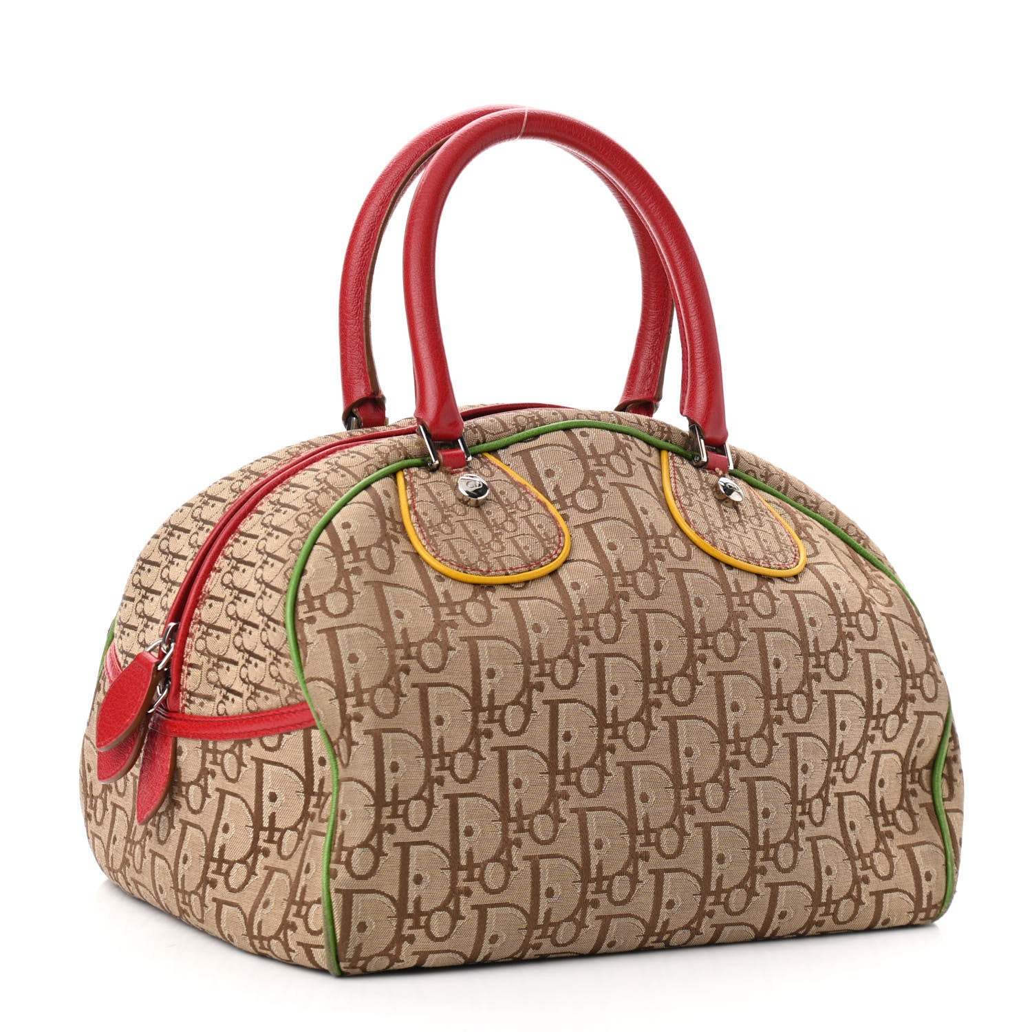 Christian Dior Monogram Rasta Bowler Beige 3 of 12