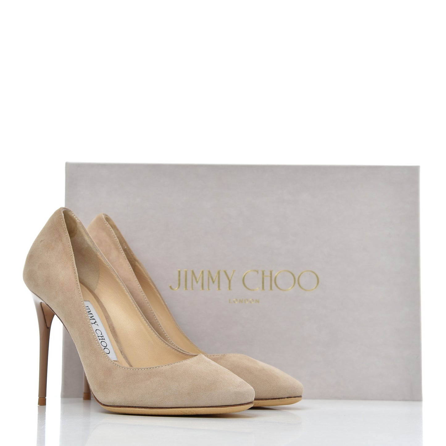 Suede Esme 100 Pumps 35 Nude