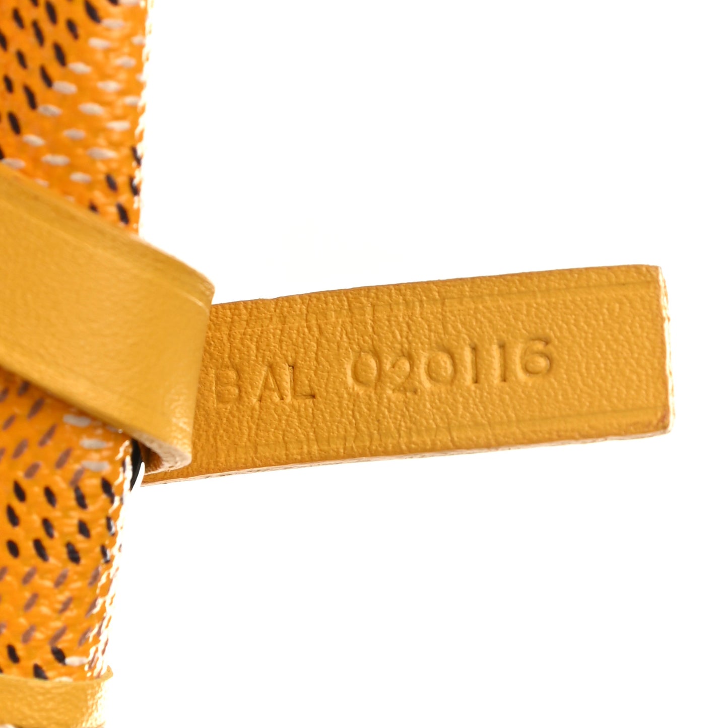 Goyardine Saint Louis PM Yellow