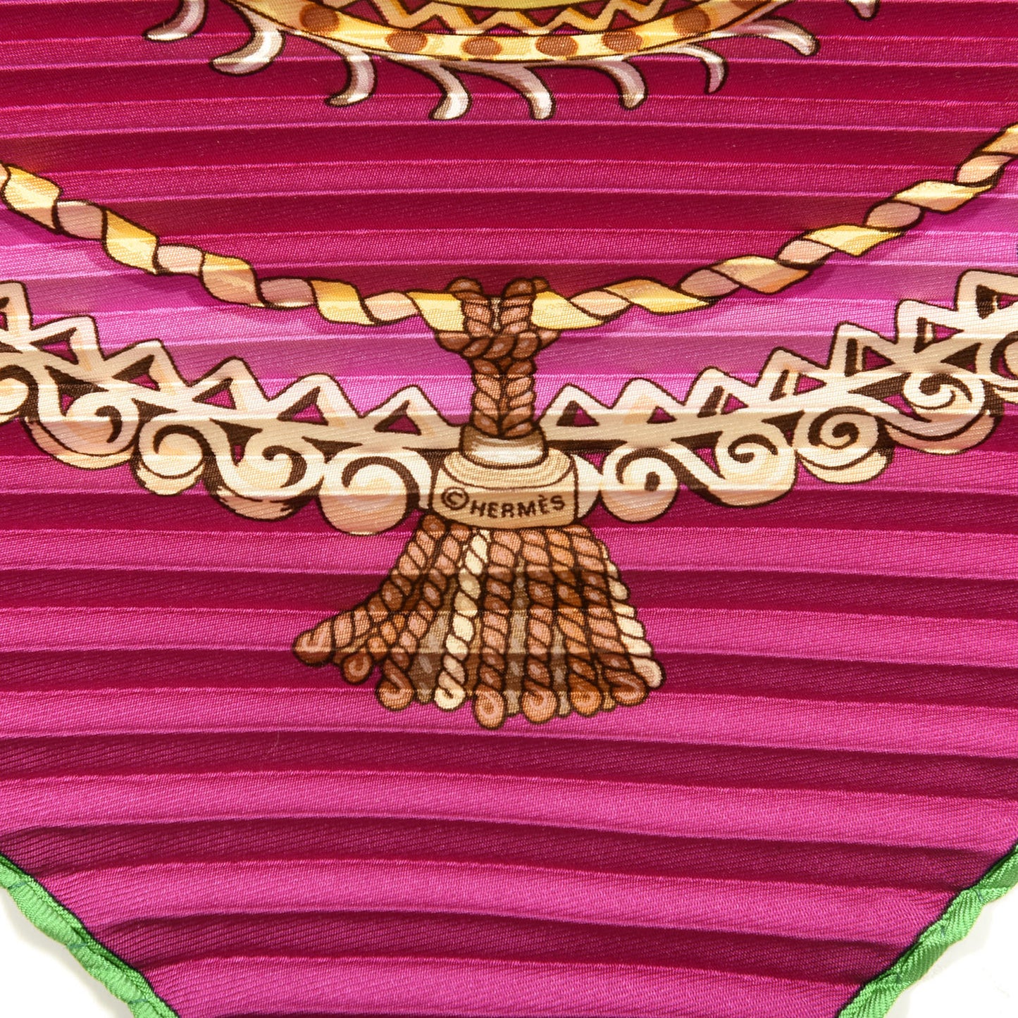 Silk Paperoles Plisse Scarf