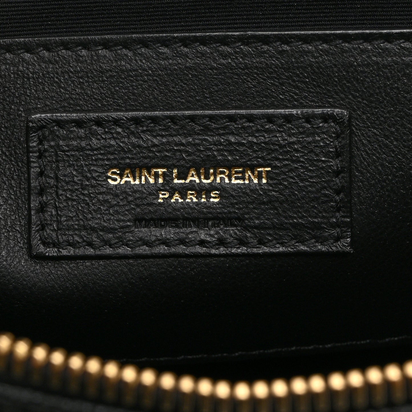 Grain de Poudre Quilted 80's Vanity Bag Black