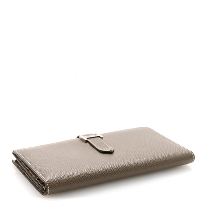 Hermes Epsom Bearn Gusset Wallet Etoupe 4 of 6